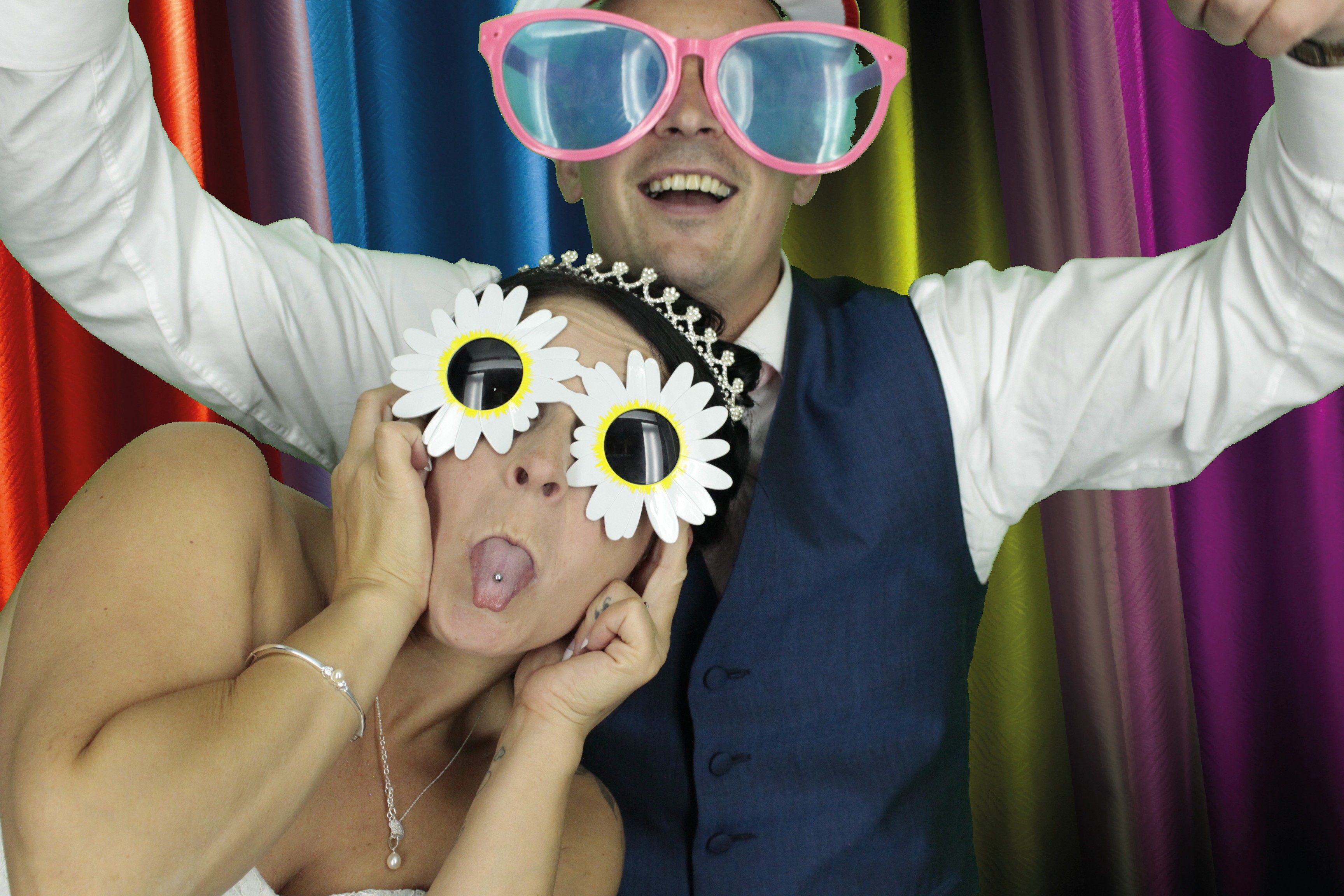 Hazel & Luke's Wedding | View more photos from the event at gallery.myphotoboothexperience.co.uk/u/MyPhotoBoothExperienceLtd/Hazel-Lukes-Wedding